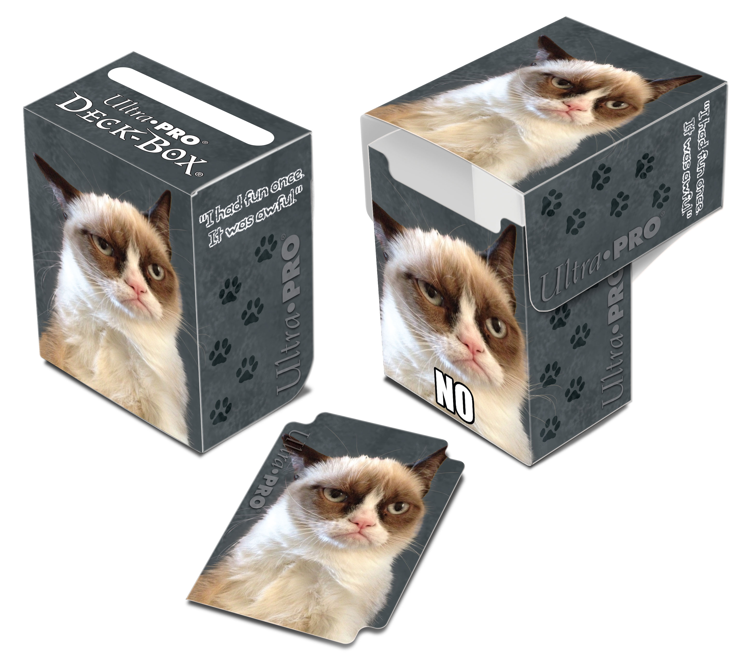 Ultra pro grumpy Cat Deck Box Coozy 