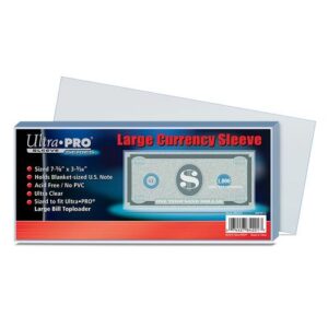 UltraPRO: Currency Sleeves - Imagen 3