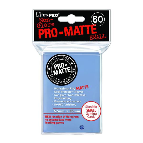 ULTRA PRO Non-Glare Pro Matte Standard Deck Protector Blue 100ct NEW 