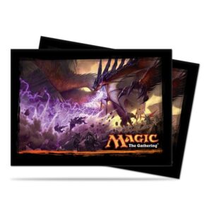 MtG Magic TCG 80 Dragons of Tarkir Sleeves Ultra Pro Bundle Deckbox V3 