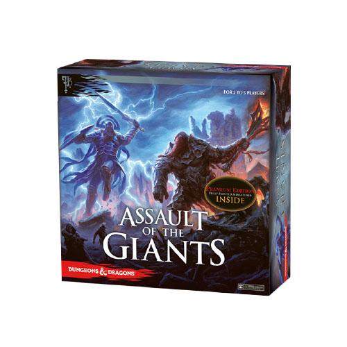 Premium Edition D&D: Assault of the Giants board game Near Wizkids 