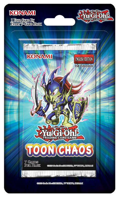 Yu-Gi-Oh! TCG: 'TOON CHAOS' Blister Pack – ENGLISH – Devir Américas